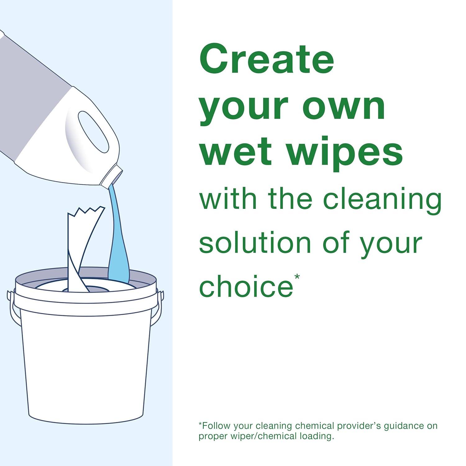 imageEverwipe CRBKT5PR ChemReady Mobile Bucket  Preprinted 5CartonWet Wipes Bucket