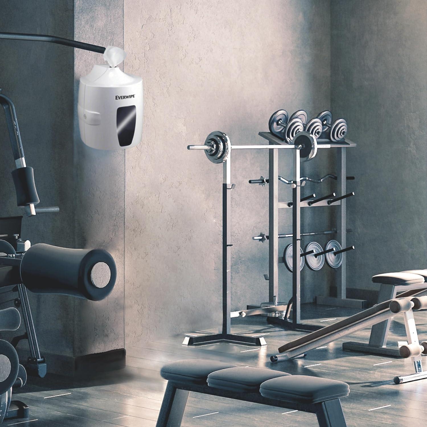 imageEverwipe by Tork Centerfeed Wet Wipe Dispenser White for use with Wet Wipe Jumbo Roll W12 Refills 192816 192821 and 192830 192851 10DISPWet Wipe Dispenser