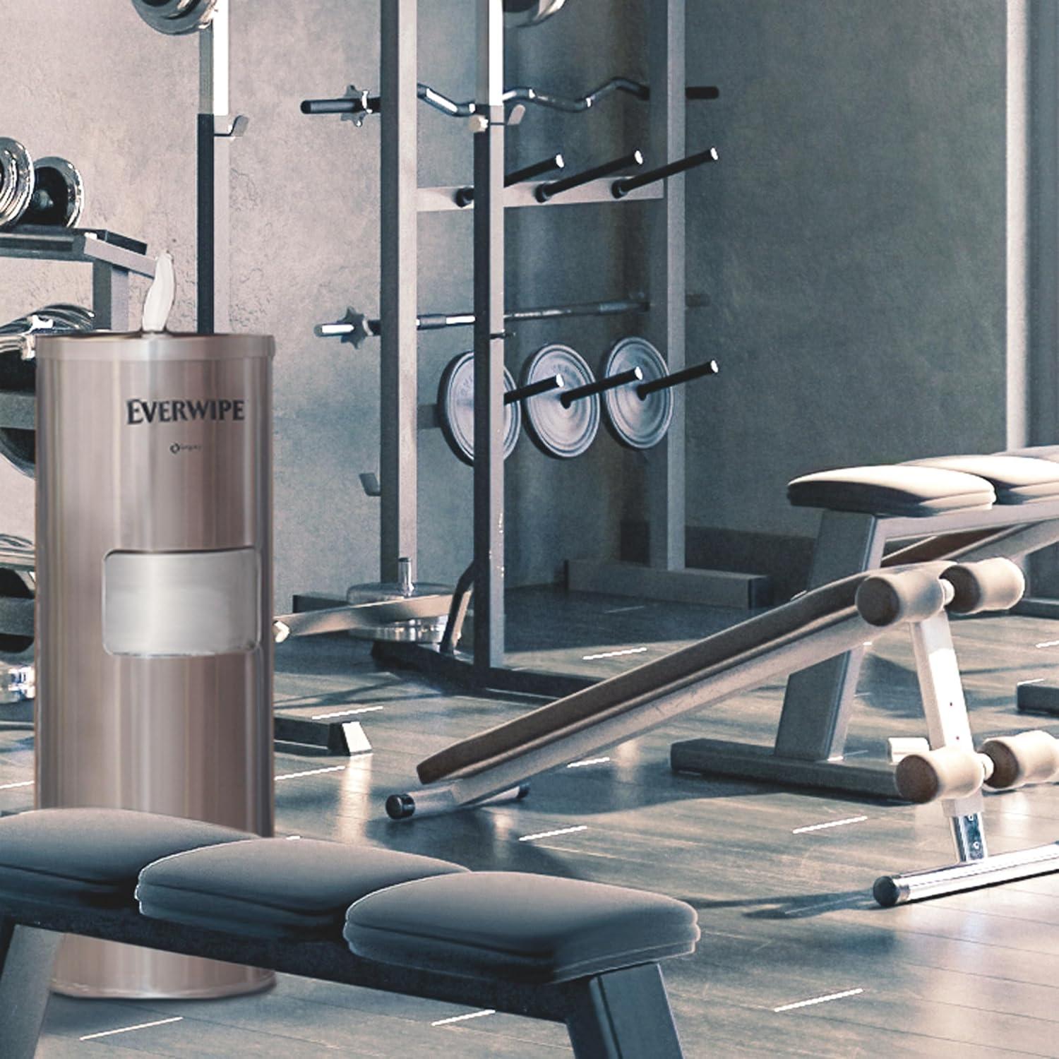 imageEverwipe by Tork Surface Cleaning Wet Wipe W12 Jumbo Rolls White Cleans and Deodorizes 4 x 900 wipes 192830 11100