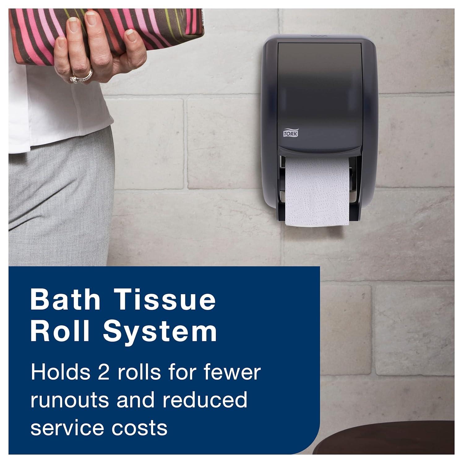 imageTork Advanced Bath Tissue Roll White T24 2Ply 96 rolls x 176 sheetsroll 240150