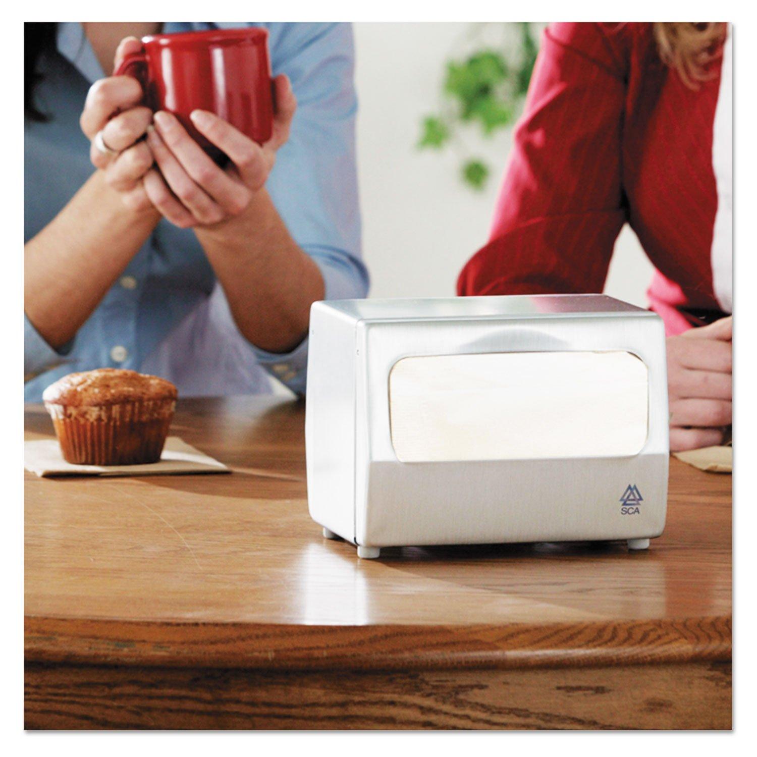 imageTork Advanced Soft Minifold Dispenser Napkin 12 packs 500 napkins D820 38x65 inch12x13 inch White