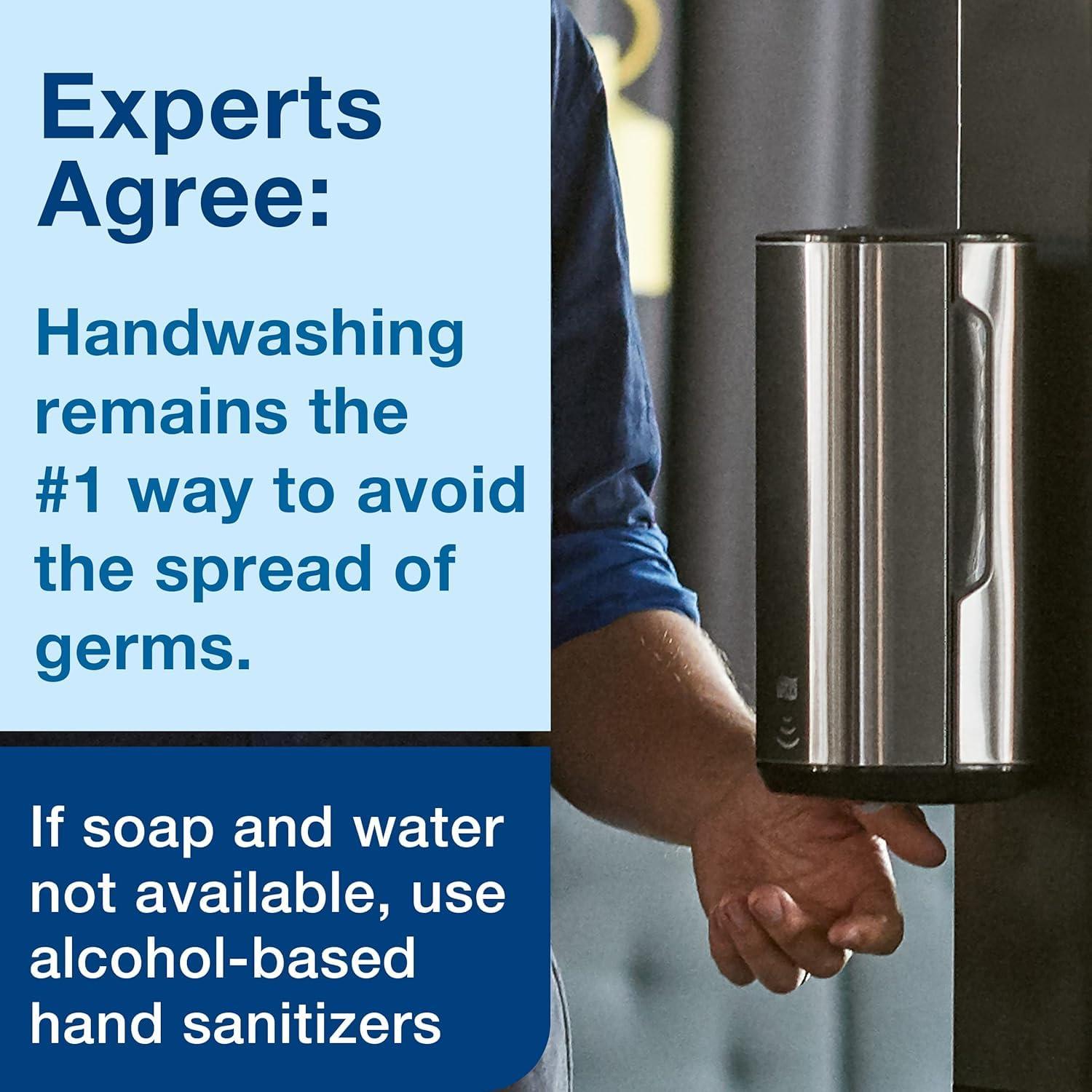 imageTork Alcohol Foam Hand Sanitizer S4 6 x 1L 400217 3382 Fl Oz Pack of 6Alcohol Foam Sanitizer