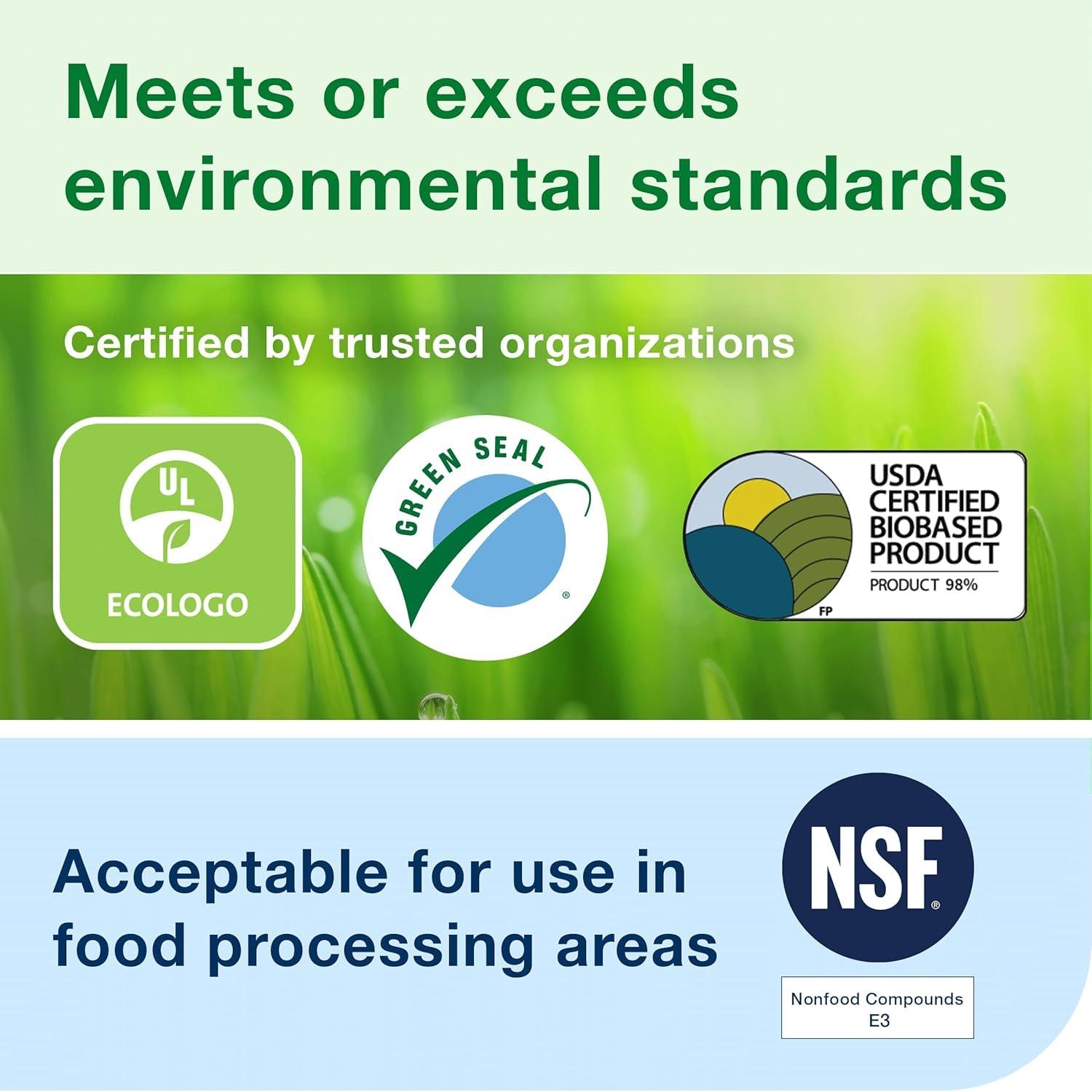 imageTork Alcohol Foam Hand Sanitizer S4 6 x 1L 400217 3382 Fl Oz Pack of 6Alcohol Foam Sanitizer