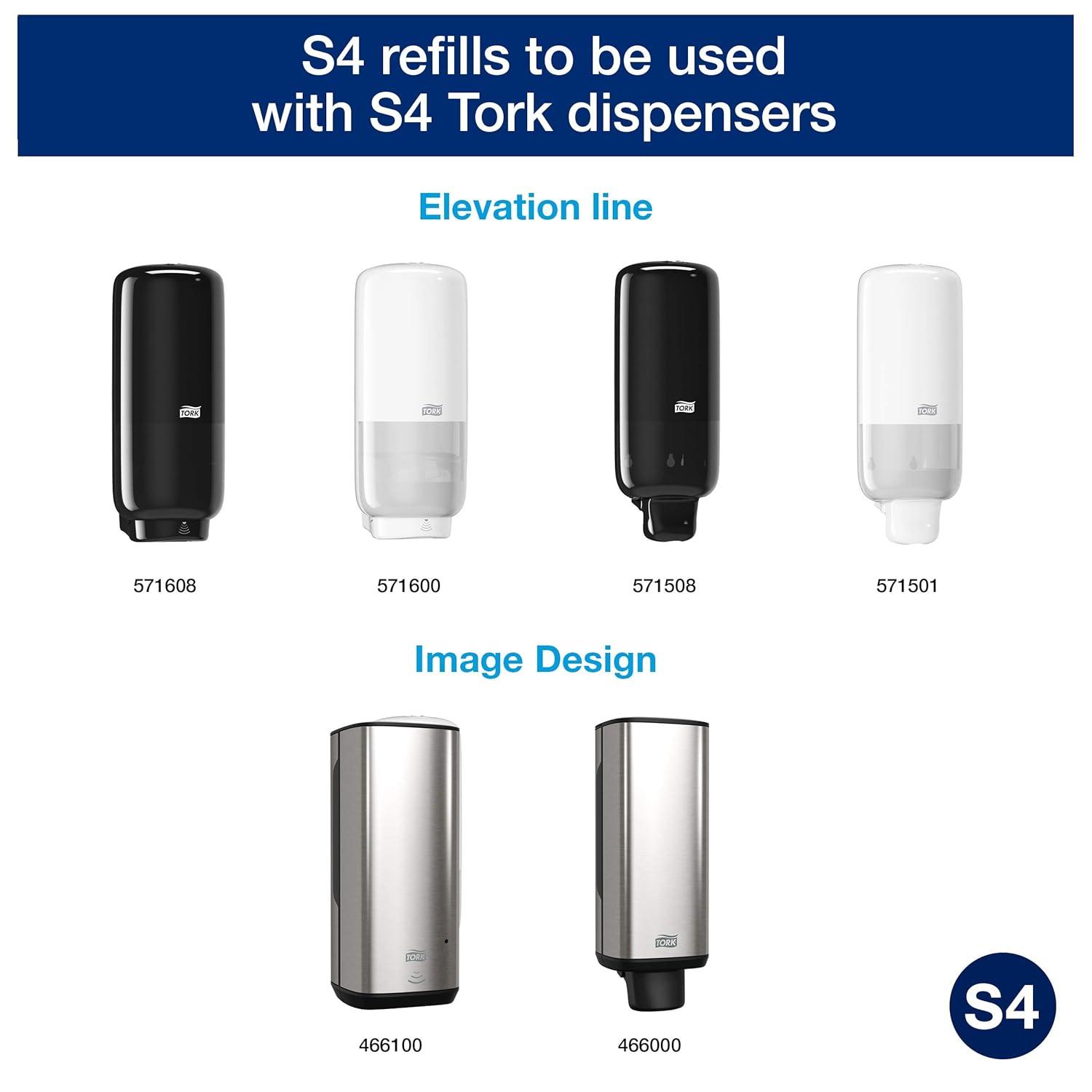 imageTork AlcoholFree Foam Hand Sanitizer S4 AlcoholFree Alternative 6 x 1L 4012132029 Fl Oz Pack of 1