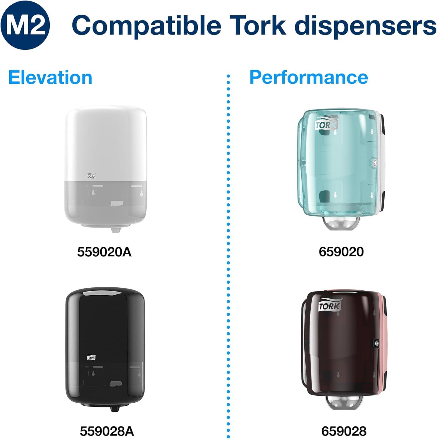 imageTork Basic Centerfeed Paper Wiper White M2 High Absorbency 6 x 600 Sheets 121201White