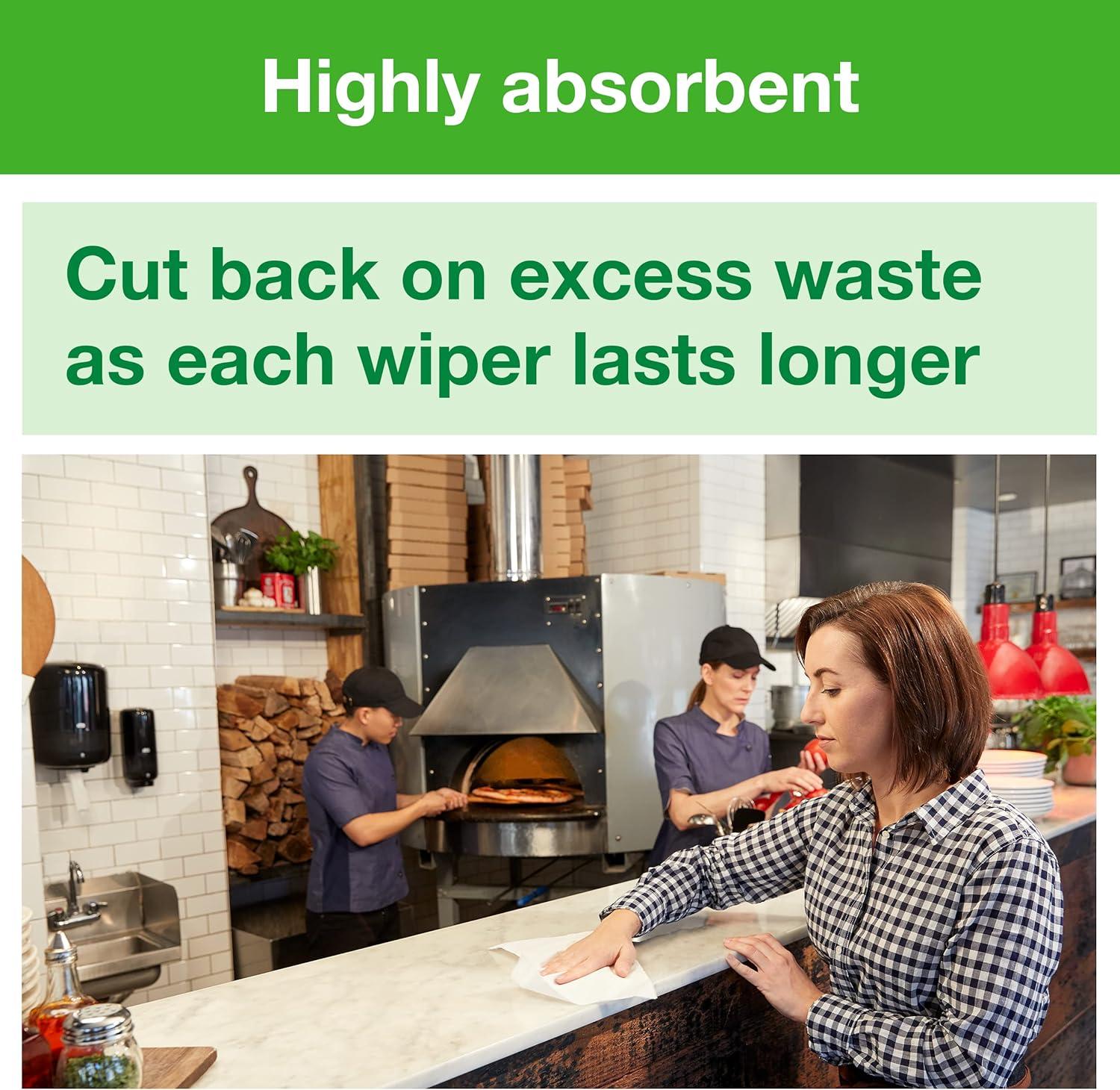 imageTork Basic Centerfeed Paper Wiper White M2 High Absorbency 6 x 600 Sheets 121201White