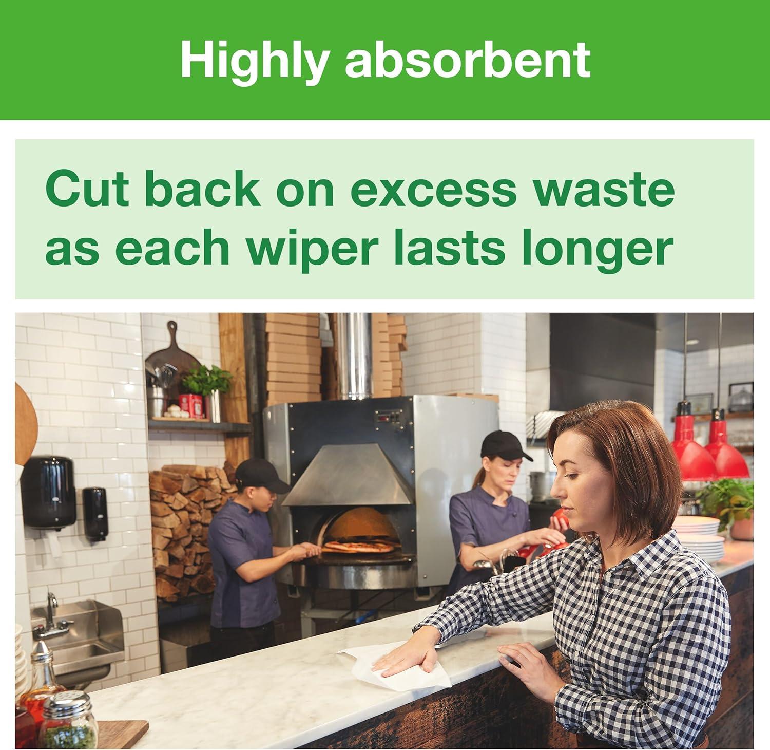 imageTork Basic Centerfeed Paper Wiper White M2 High Absorbency 6 x 600 Sheets 121201White