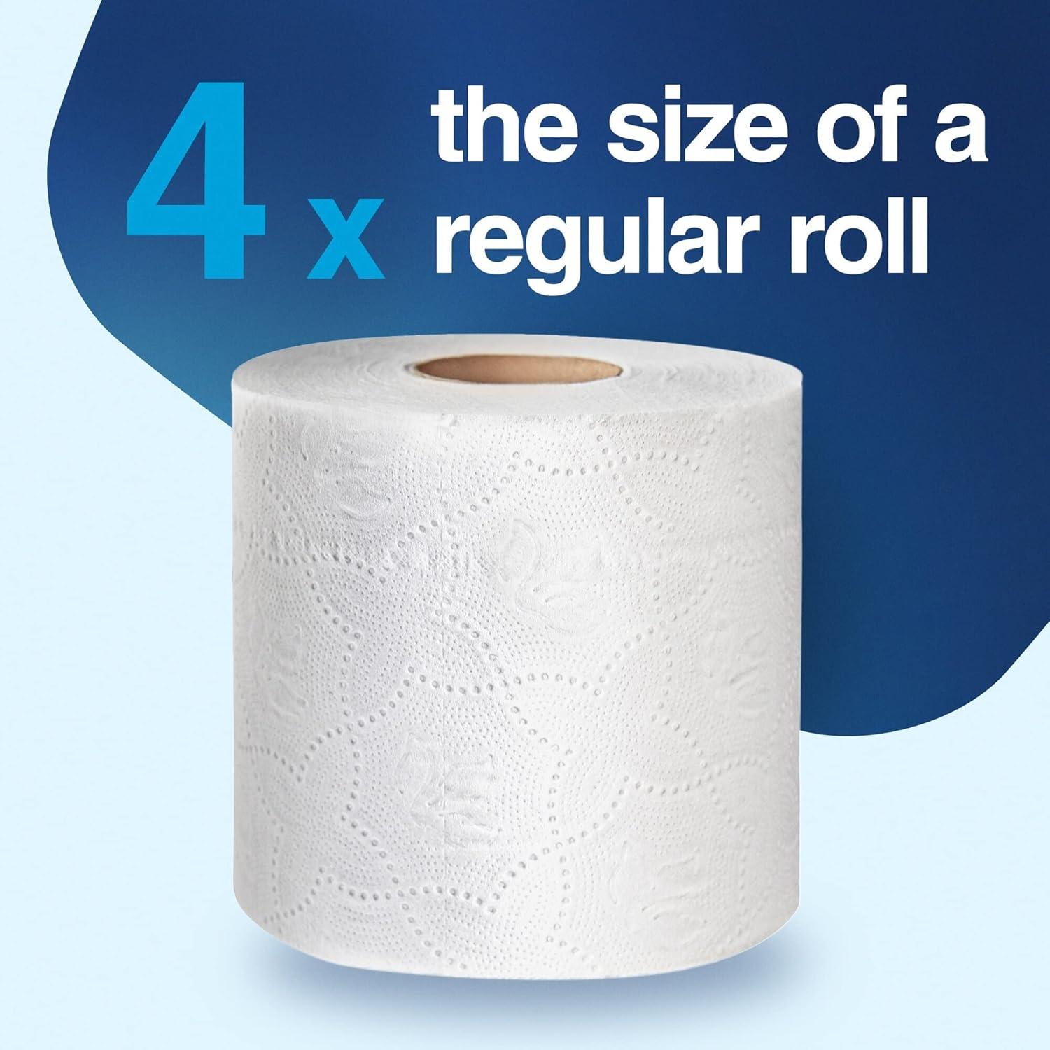 imageTork Bath Tissue Roll Premium 2ply For everyday use at home Extra soft toilet paper 41x4quot 400 sheetsroll 12 rollspoly pack 4 packscase