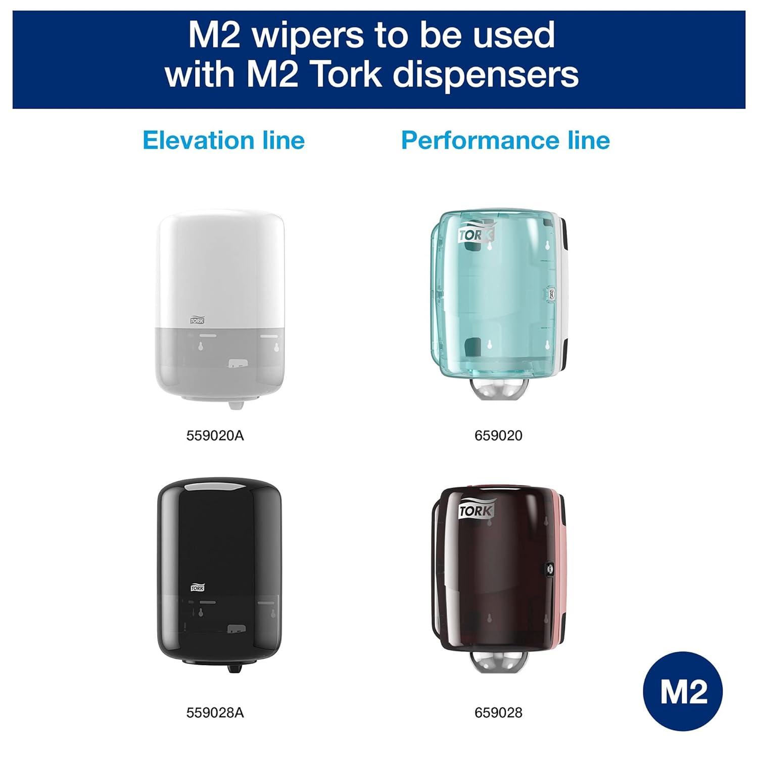 imageTork Centerfeed Paper Wiper White M2 100 Recycled 4 x 325 Sheets 130251ATork M2  Centerfeed Hand Towel