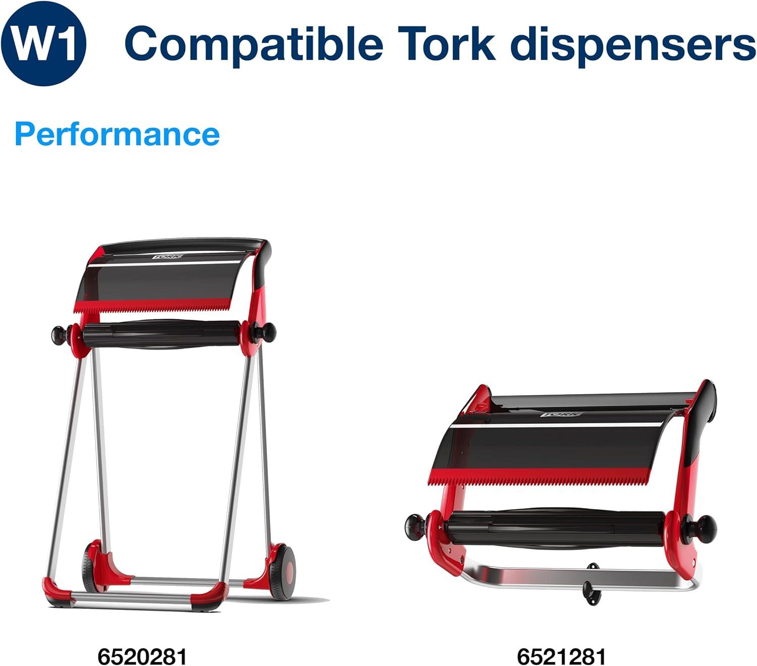 imageTork Cleaning Cloth Giant Roll White W1 1 x 1219 Feet 510105