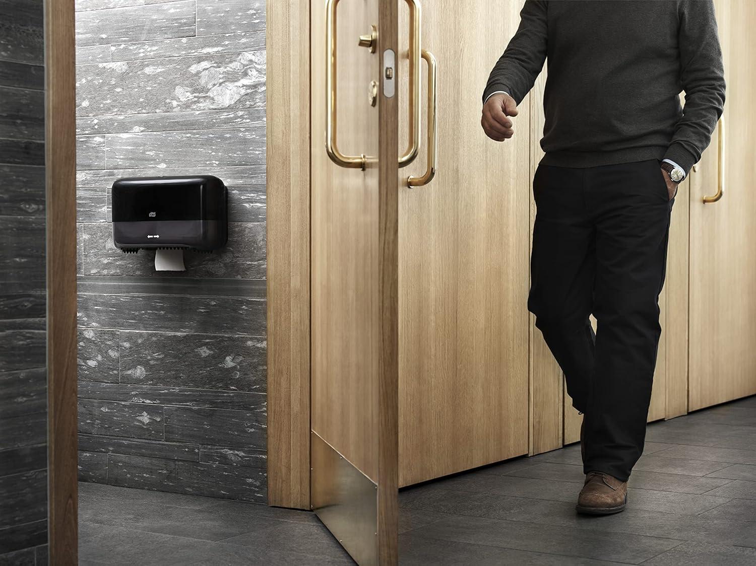 imageTork Coreless HighCapacity Toilet Paper Roll White T7 Advanced 2Ply 36 x 1000 sheets 47288012 x 1000 sheets