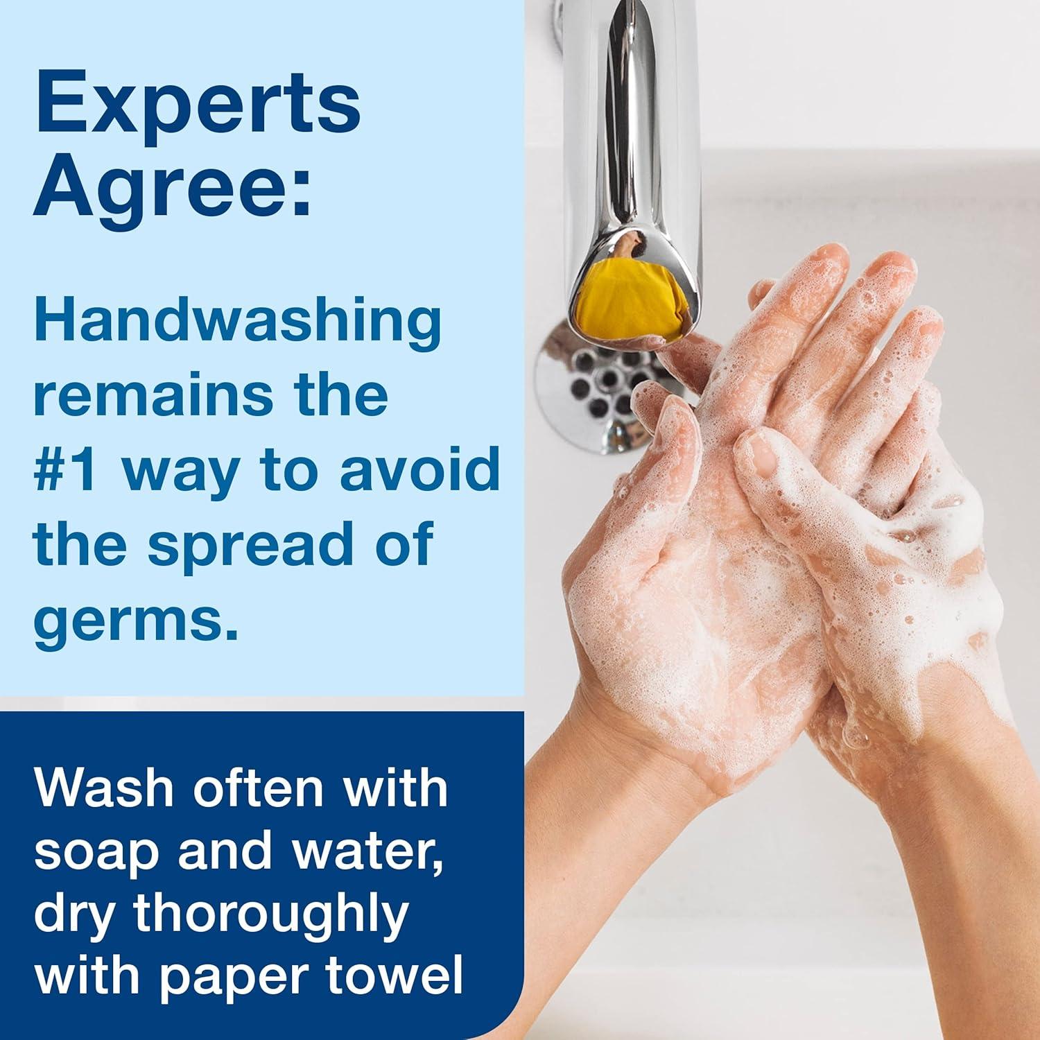 imageTork Extra Mild Hand Washing Foam Soap S4 No Fragrance Added 6 x 1L 401811 formerly 401211