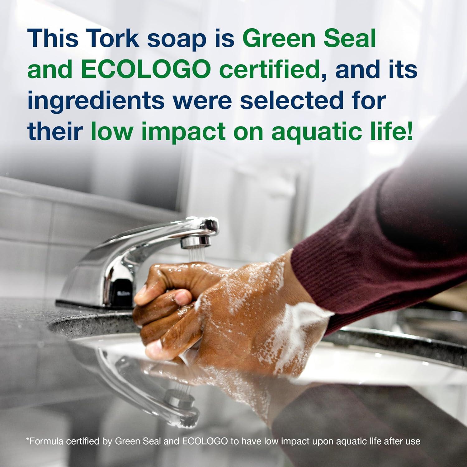 imageTork Extra Mild Hand Washing Liquid Soap S1 No Fragrance Added 6 x 1L 400029 formerly 400011