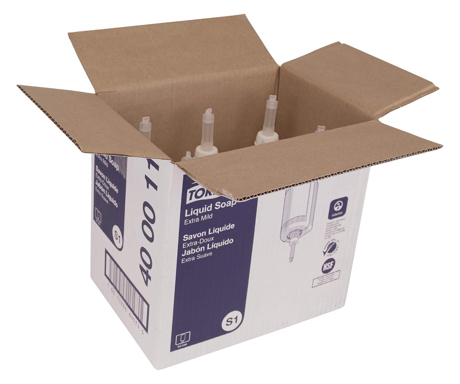 imageTork Extra Mild Liquid Soap S1 No fragrance added 6 x 1L 400011