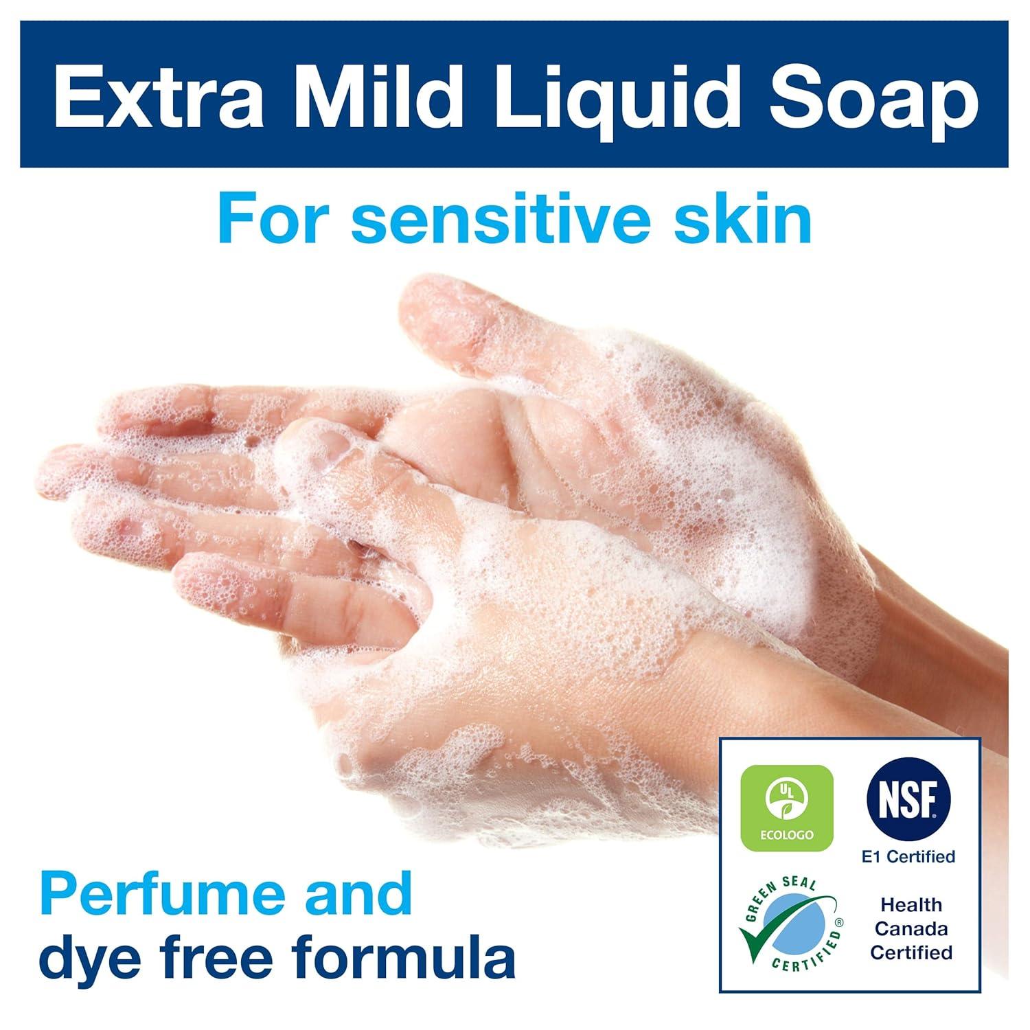 imageTork Extra Mild Liquid Soap S1 No fragrance added 6 x 1L 400011