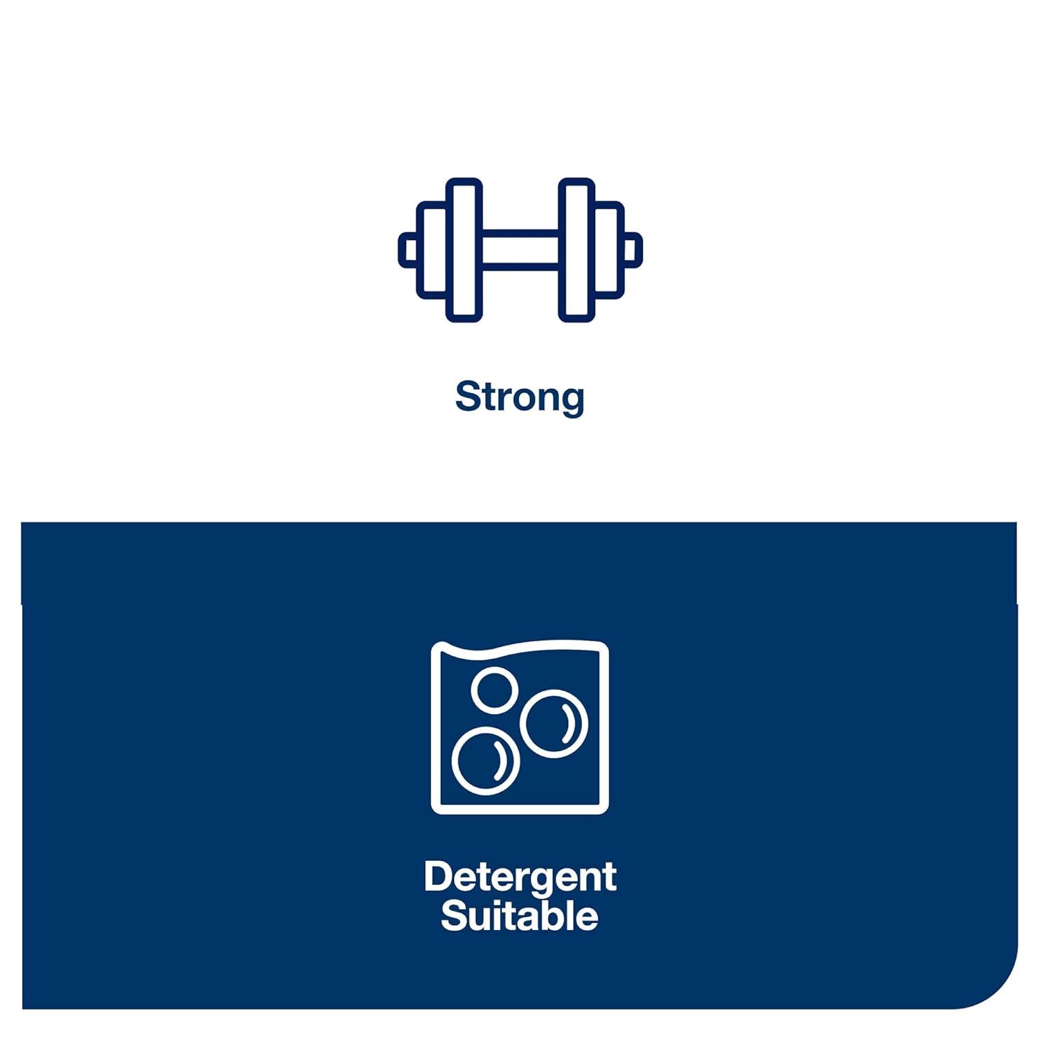 imageTork Foodservice Cleaning Towel White and Red W8 ZFold 4 x 50 Sheets 192291