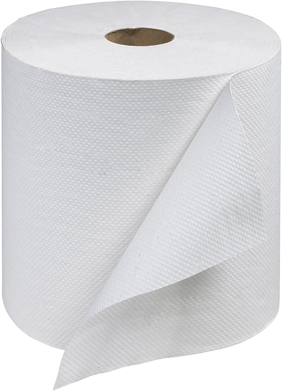 imageTork Hand Towel Roll Natural H80 Universal 100 Recycled Fiber 6 Rolls x 800 ft 8031300White