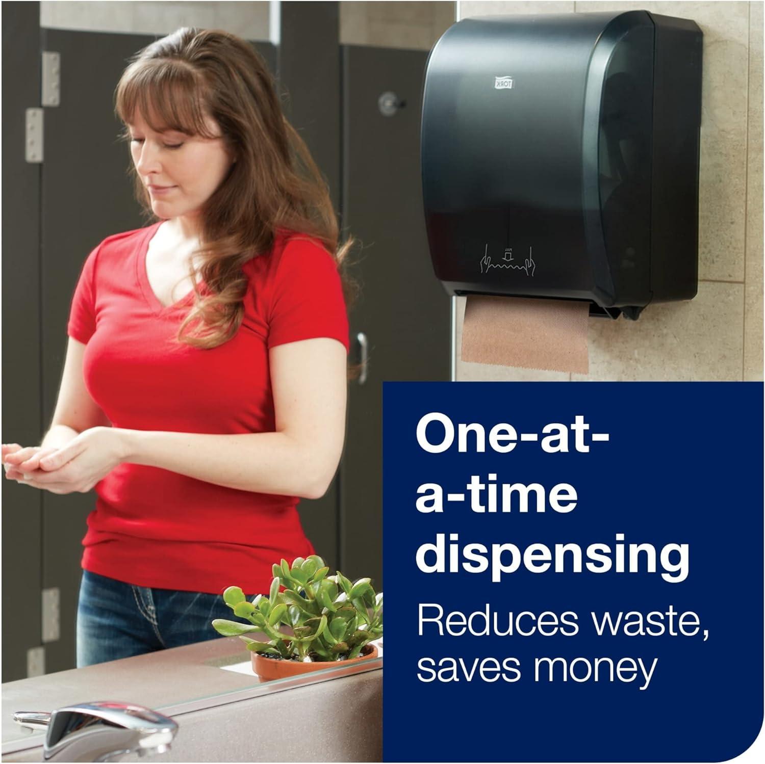 imageTork Hand Towel Roll Natural H80 Universal 100 Recycled Fiber 6 Rolls x 800 ft 8031300White