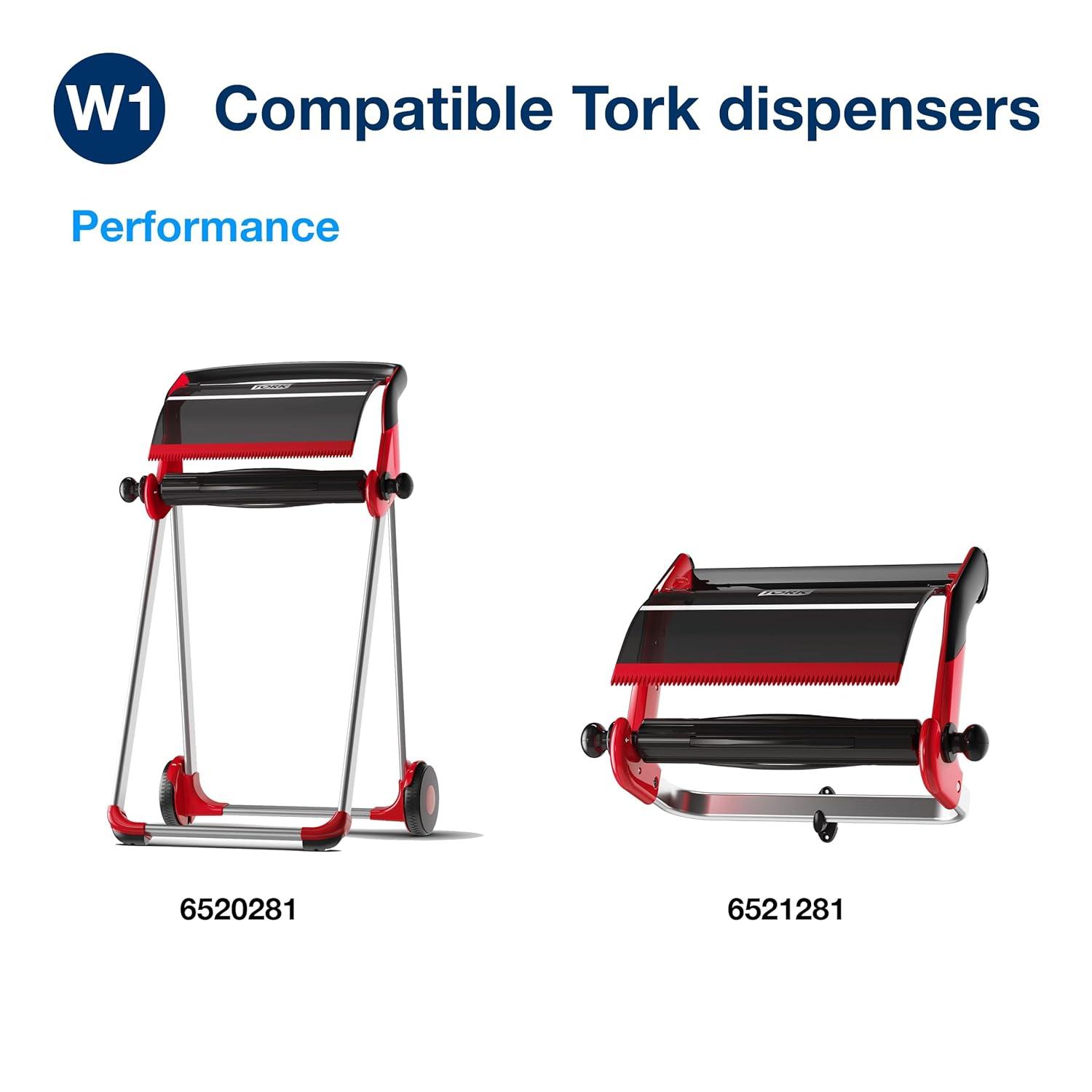 imageTork Heavy Duty Cleaning Cloth White W2 Centerfeed 1 x 400 Cloths 530137