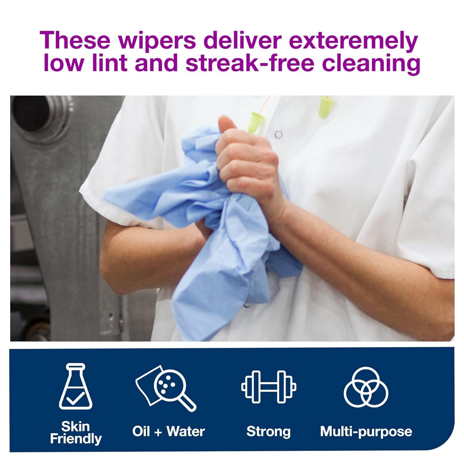 imageTork Heavy Duty Paper Wiper W4 Glass Cleaning 5 x 90 Sheets 440278