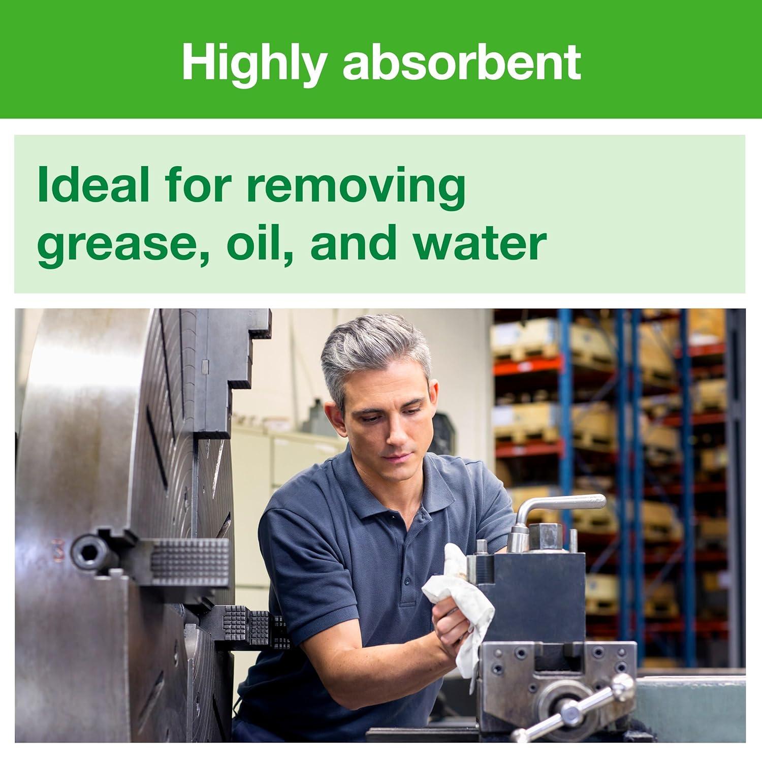 imageTork HeavyDuty Industrial Paper Wiper White 14 Folded 16 x 56 sheets 192136