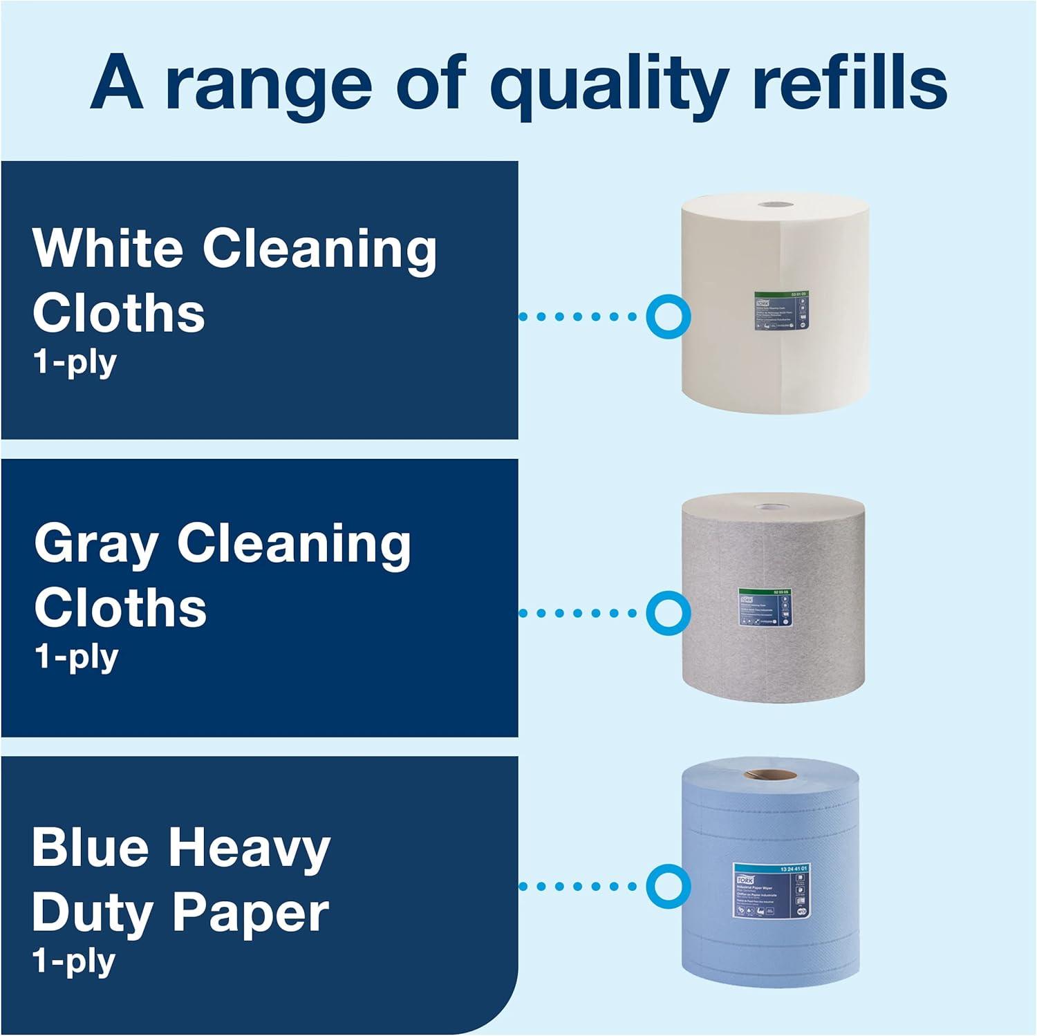 imageTork Industrial Floor Stand Paper Towel Roll Dispenser Red W1 Mobile 6520281Dispenser