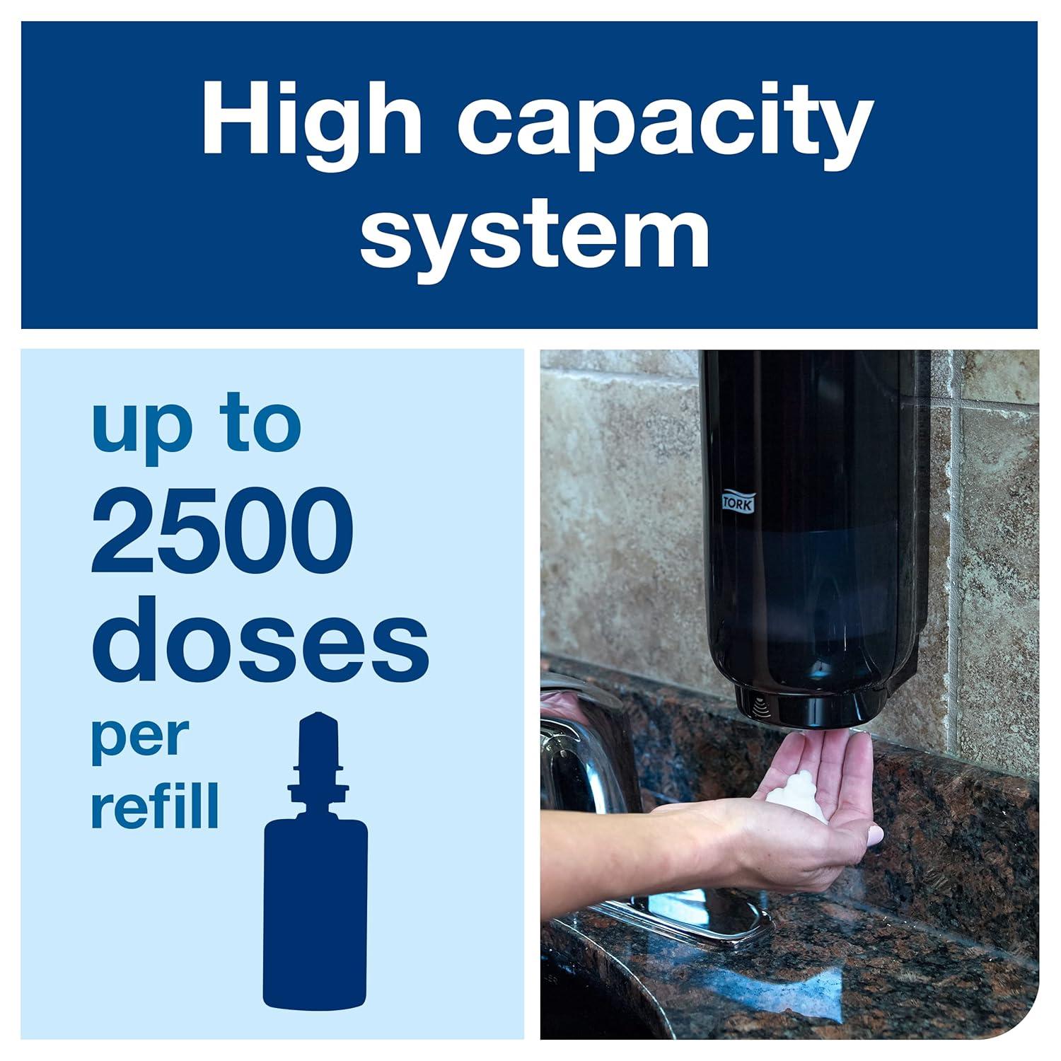 imageTork Intuition Sensor Skincare Dispenser Black S4 for Hand Soap and Hand Sanitizer Elevation Range 571608 Pack of 1