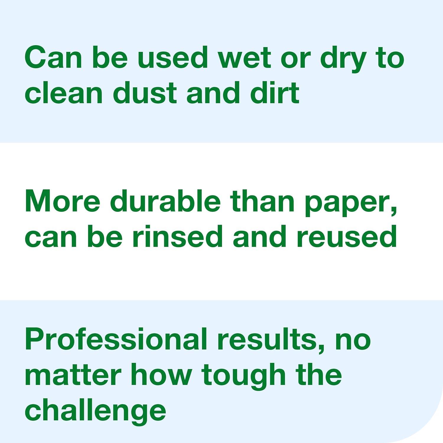 imageTork Light Duty Cleaning Cloth Giant Roll White W1 Use Wet or Dry 1 x 1450 Cloths 500105