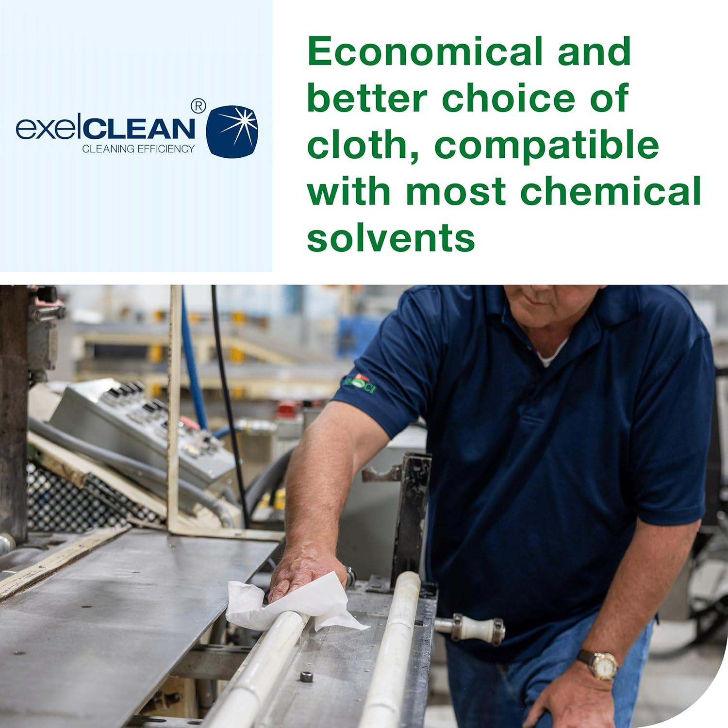 imageTork Light Duty Cleaning Cloth Giant Roll White W1 Use Wet or Dry 1 x 1450 Cloths 500105