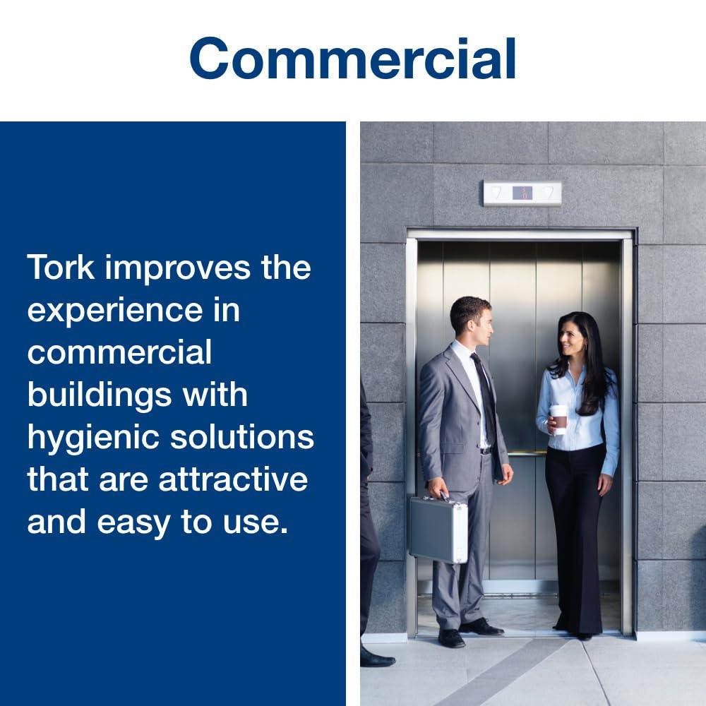 imageTork Light Duty Cleaning Cloth PopUp Box White W24 Use Wet or Dry 10 x 120 Cloths 500176