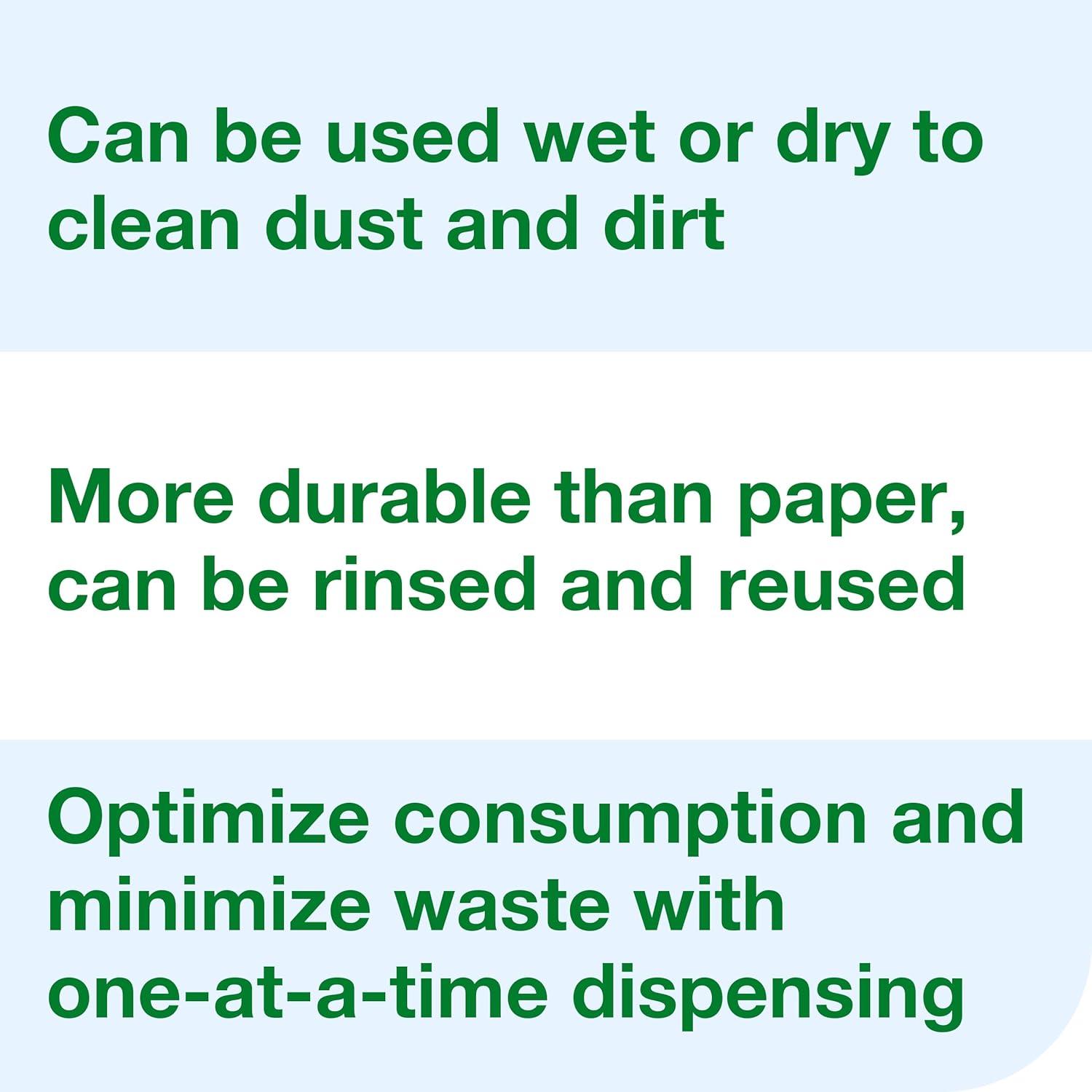 imageTork Light Duty Cleaning Cloth PopUp Box White W24 Use Wet or Dry 10 x 120 Cloths 500176