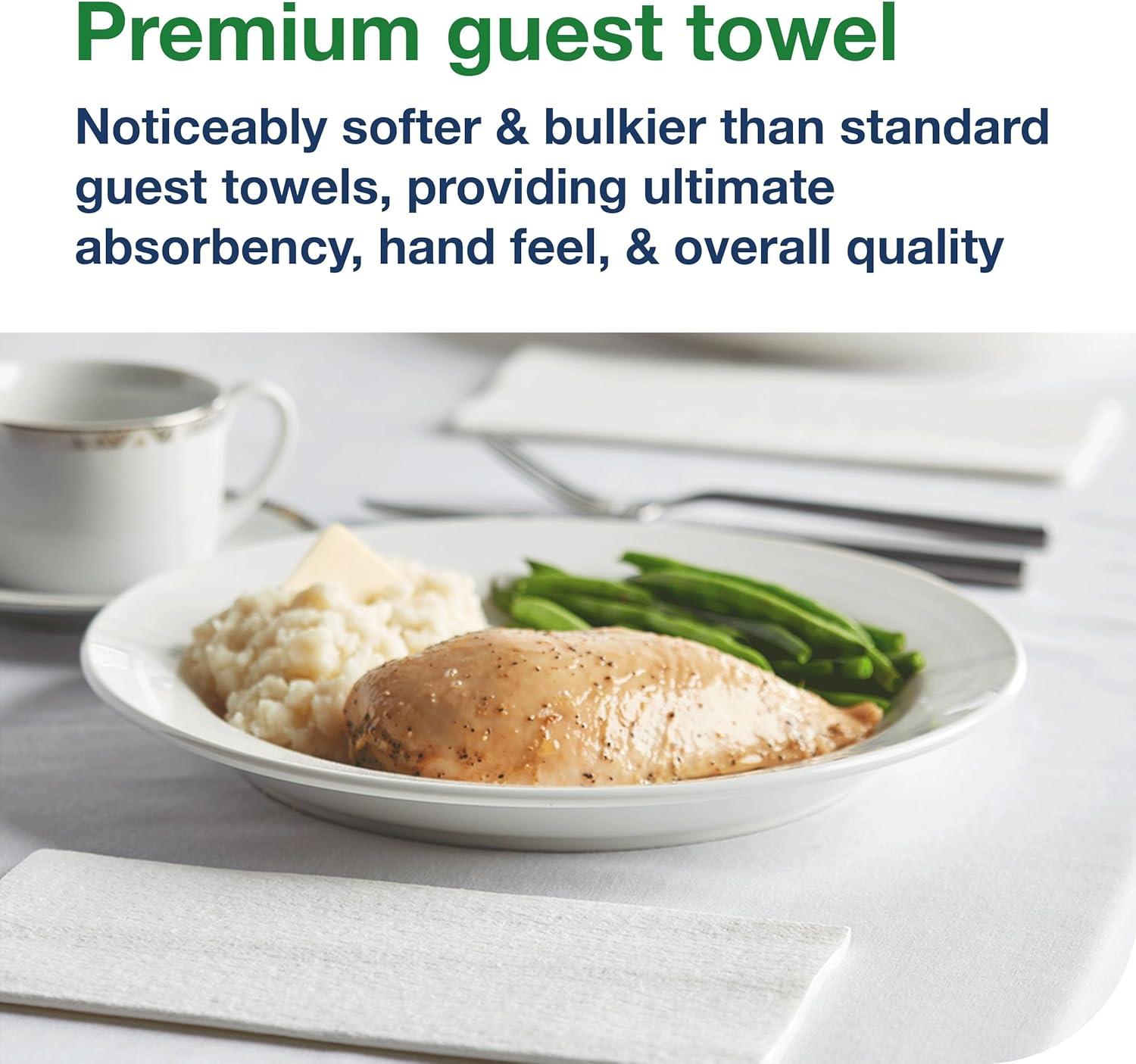 imageTork LinStyle Valet Guest Towel White 16 Fold 5 x 100 Towels 716001