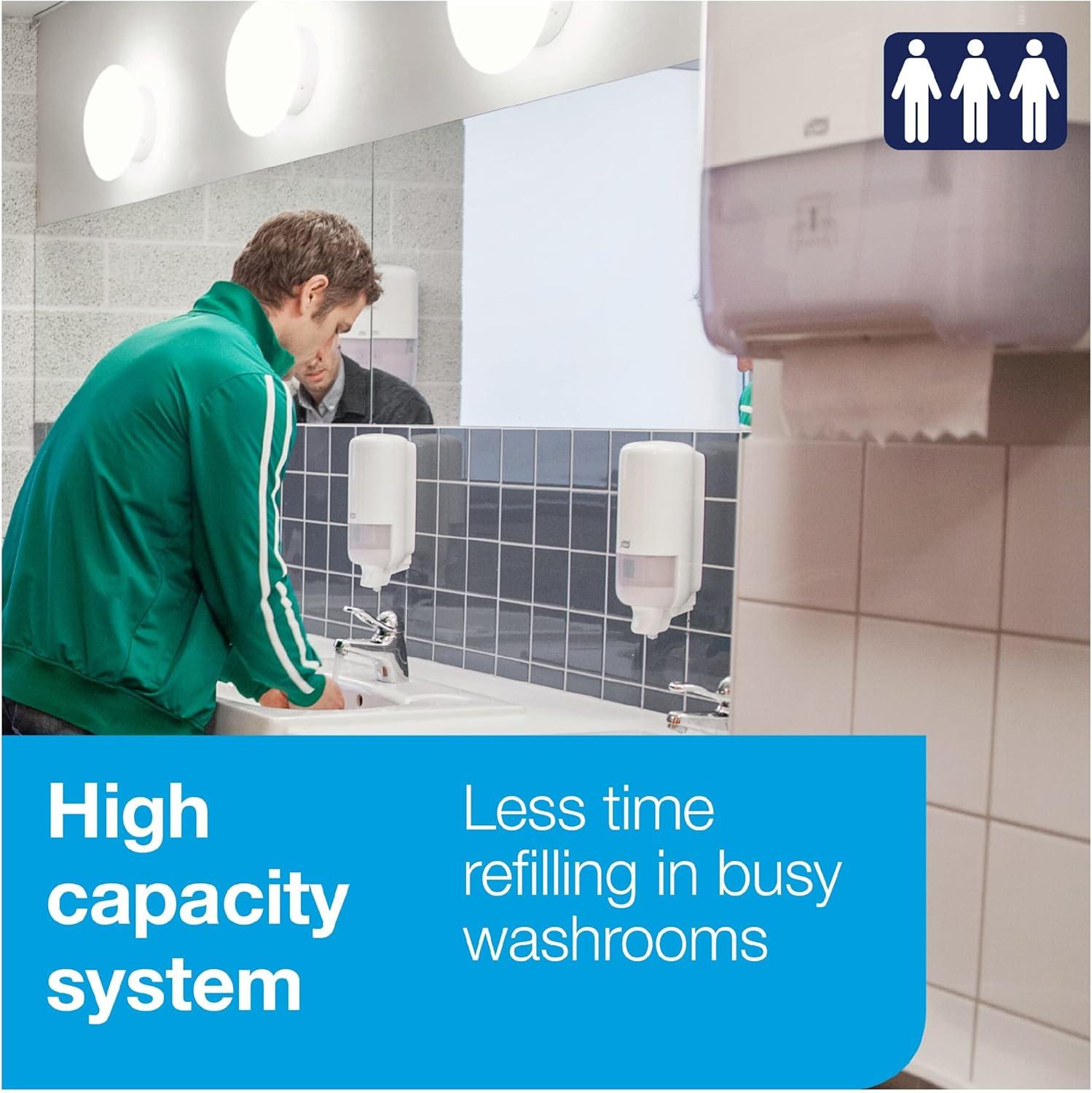 imageTork Matic Paper Towel Dispenser White H1 OneataTime Dispensing Elevation Range 5510202Dispenser  White