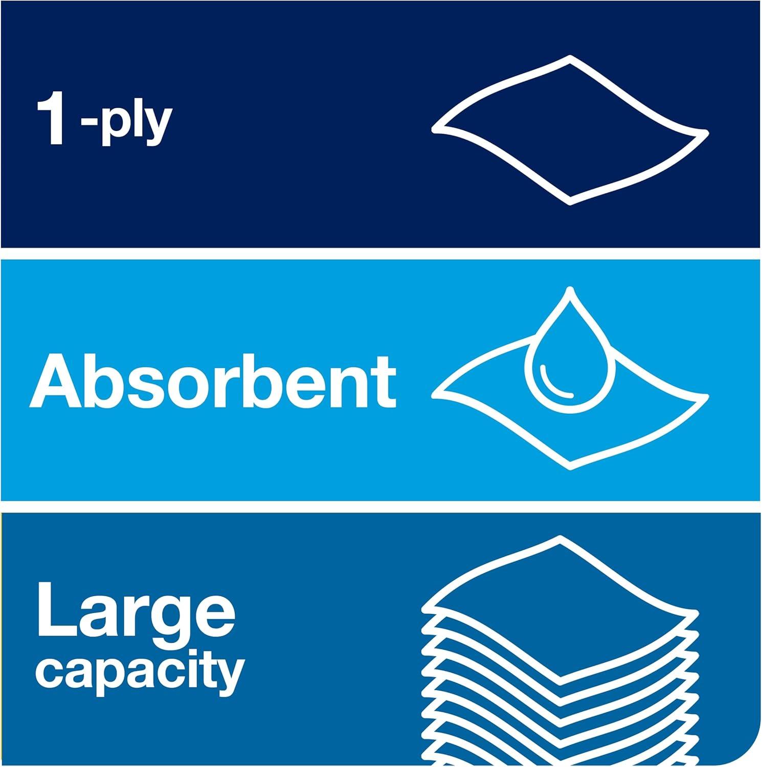 imageTork Matic Soft Hand Towel Roll White H1 Advanced High Absorbency 6 Rolls x 900 ft 290095White