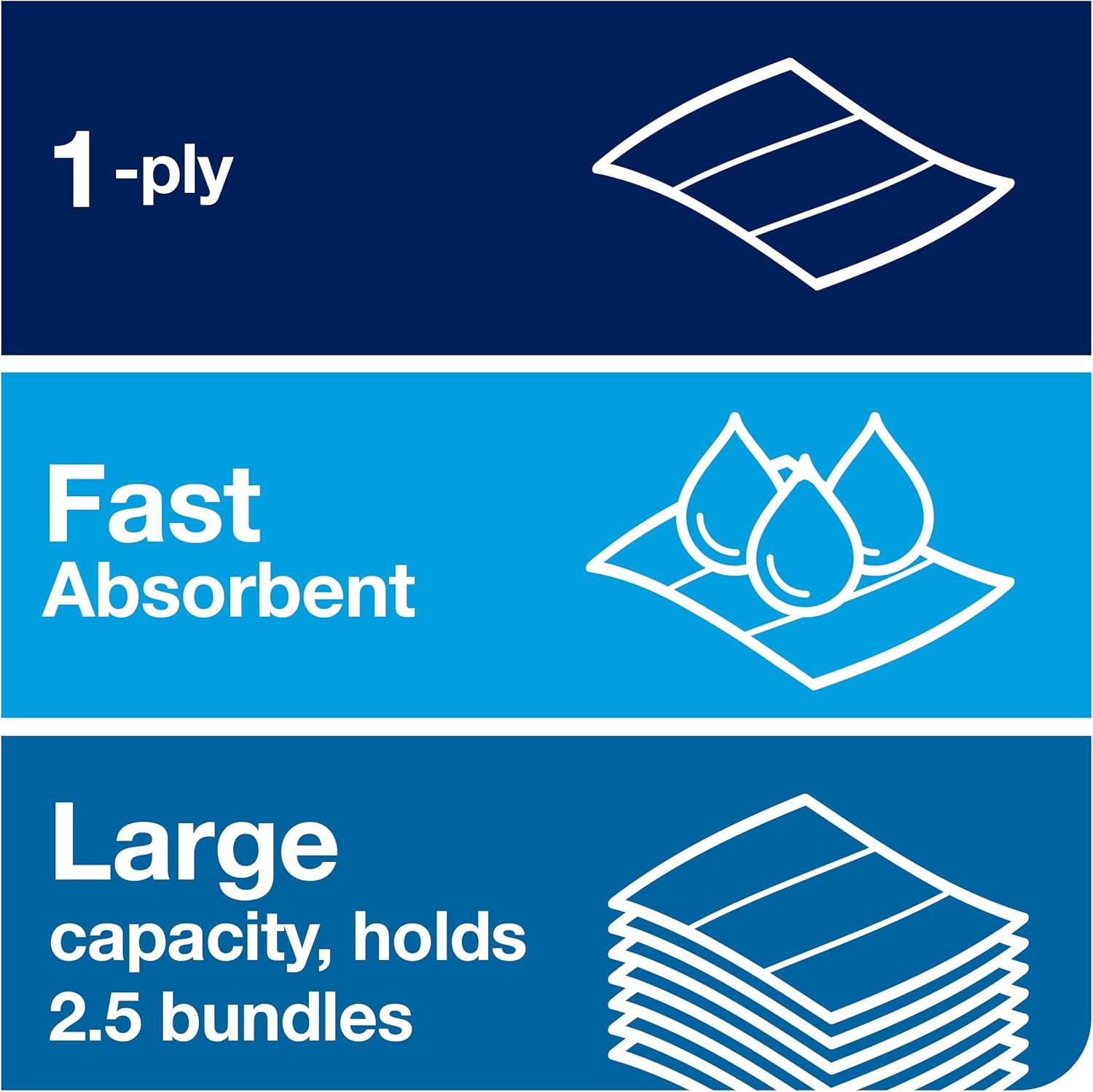 imageTork Multifold Hand Towel White Premium Quality 250 Towels per Pack 12 Packs Fits H2 Towel Dispensers12 pack