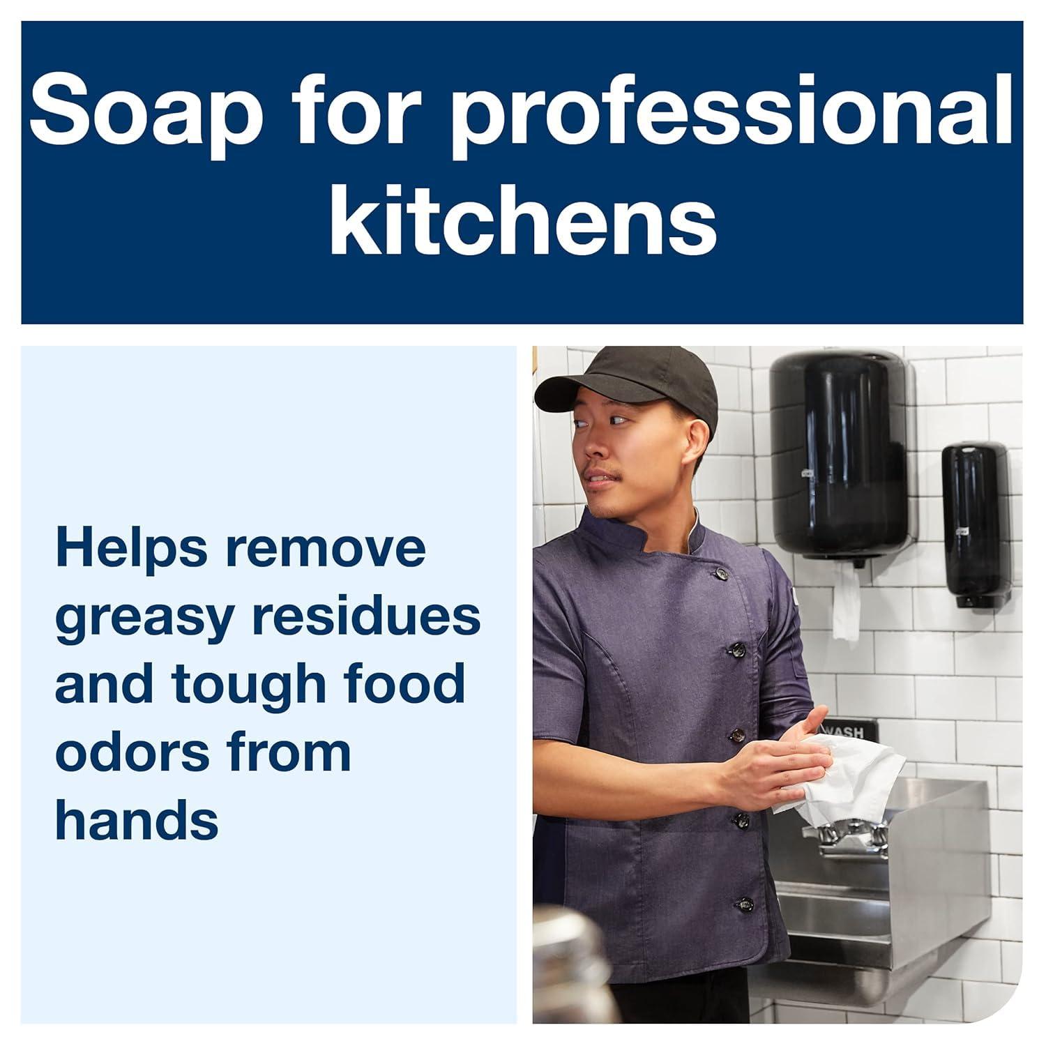 imageTork OdorControl Hand Soap Liquid S4 Gentle PerfumeFree Compatible with S4 Dispensers 6 x 1L Bottles 400020Aloe Vera