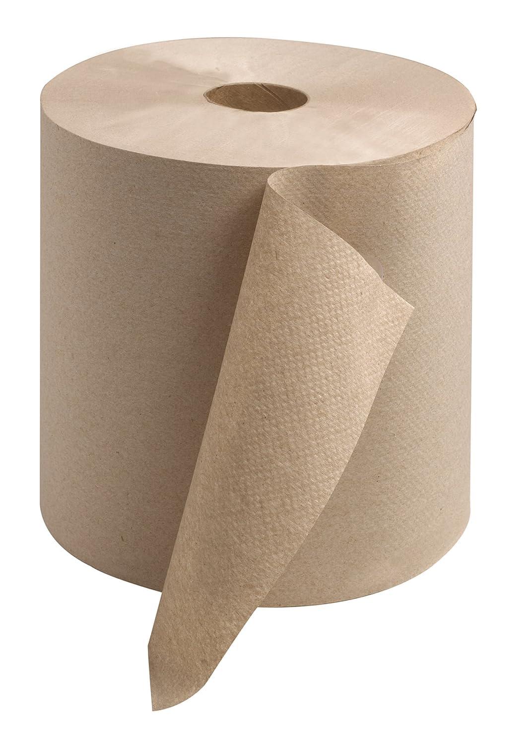 imageTork Paper Hand Towel Roll Natural H21 Universal 100 Recycled Fiber 6 Rolls x 1000 ft RK1000