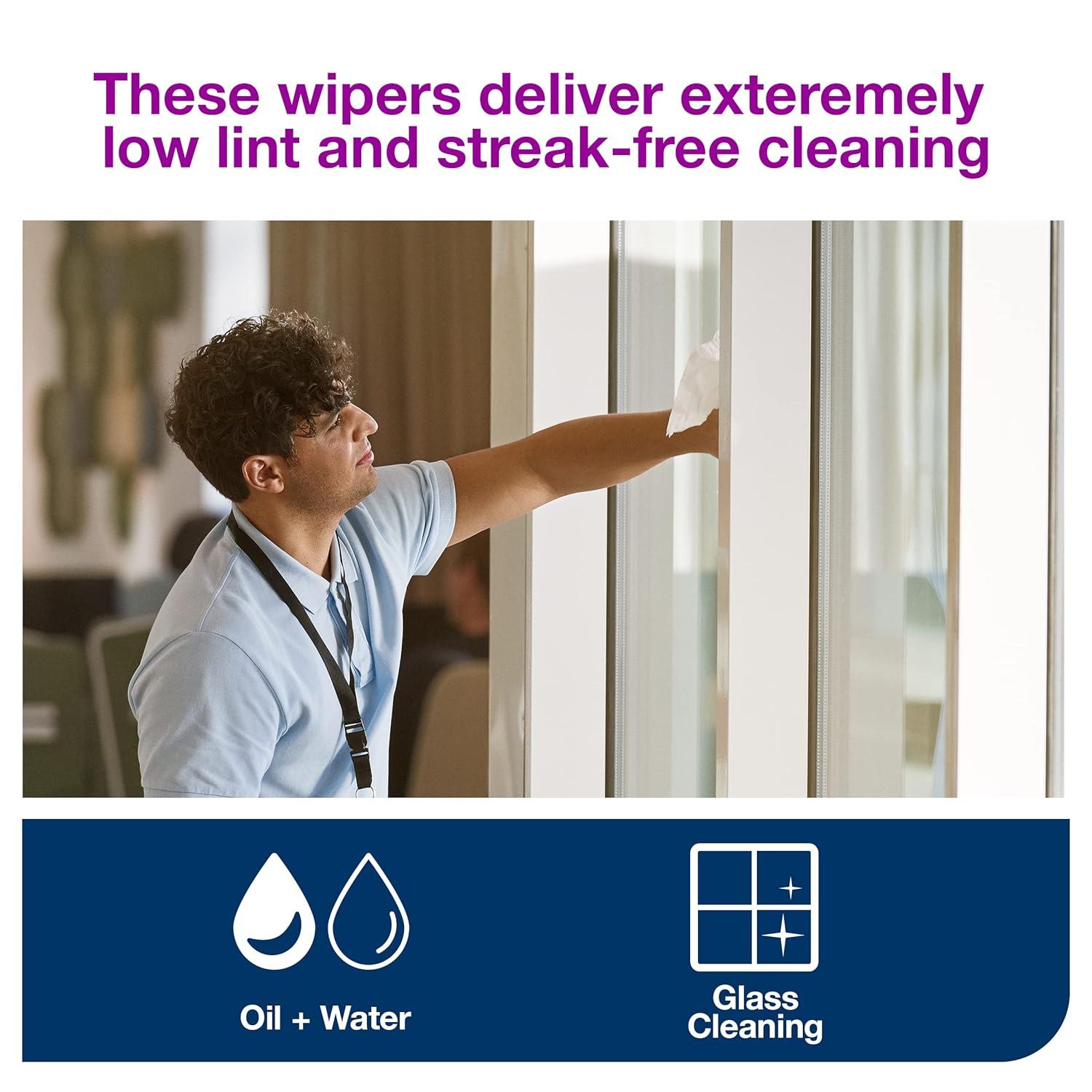 imageTork Paper Wiper Plus White W1 Giant Roll 1 x 800 Feet 430304