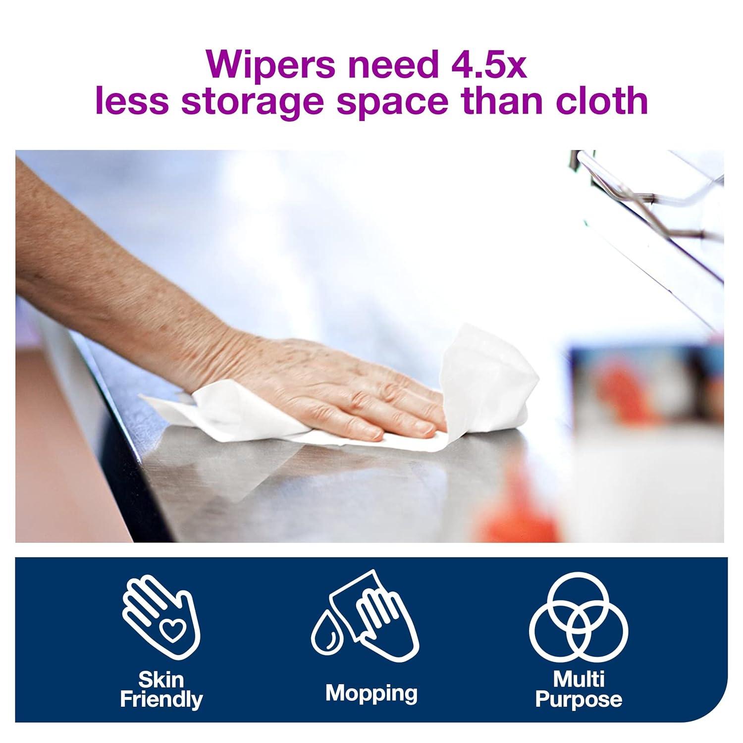 imageTork Paper Wiper Plus White W2 2 x 300 Sheets 192128