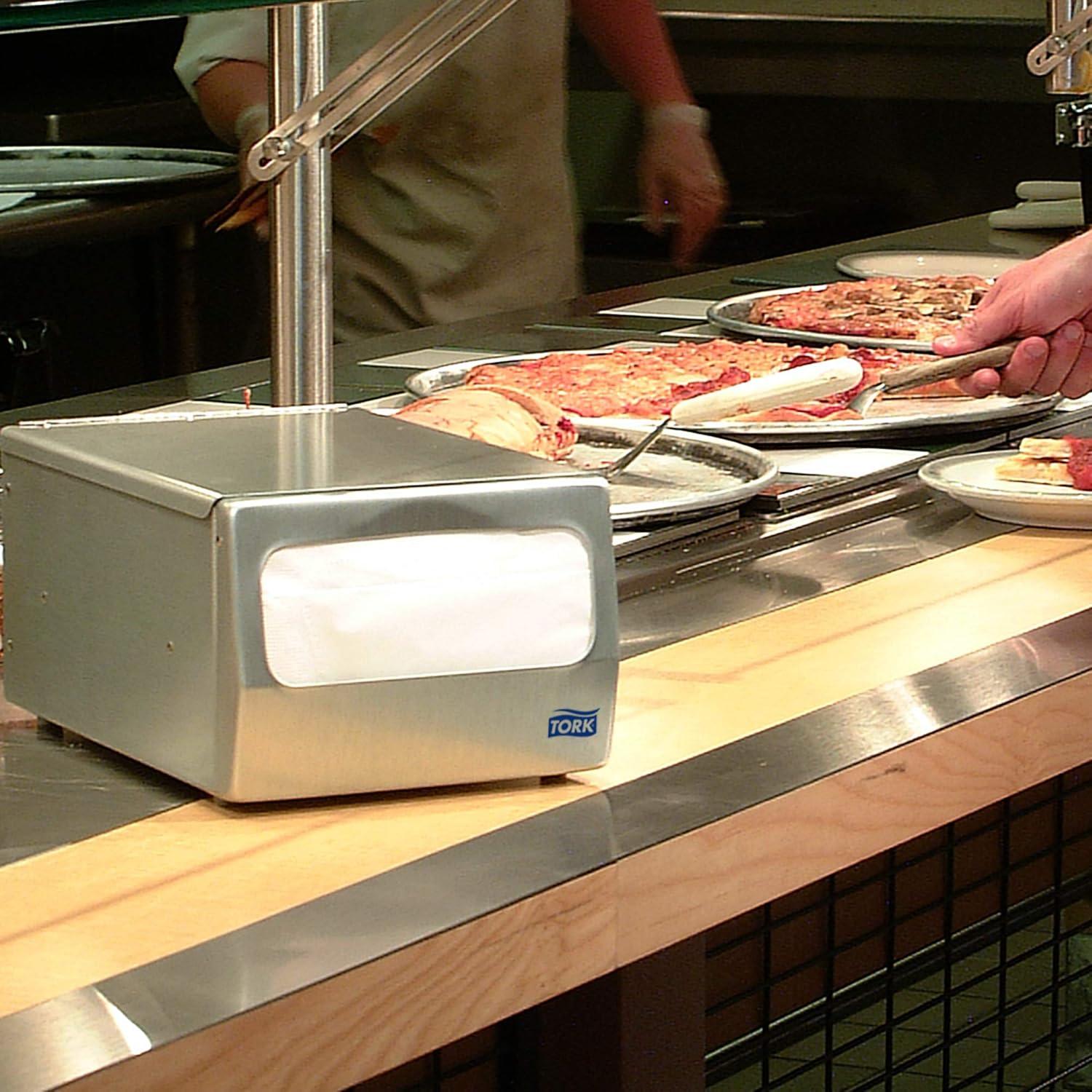 imageTork Universal Masterfold Dispenser Napkin D780 White 12 rolls 500 napkins