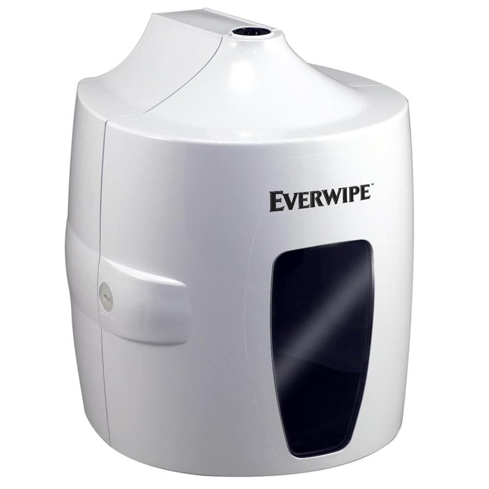 imageEverwipe by Tork Centerfeed Wet Wipe Dispenser White for use with Wet Wipe Jumbo Roll W12 Refills 192816 192821 and 192830 192851 10DISPWet Wipe Dispenser