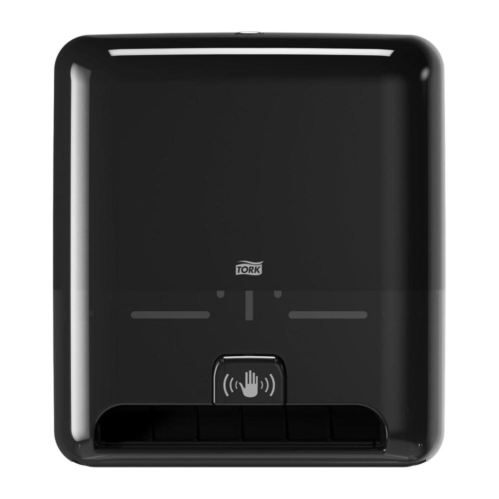 imageTork Matic Paper Towel Dispenser Intuition Sensor Black Elevation H1 noncontact OneataTime dispensing 5511282Old Version  Black