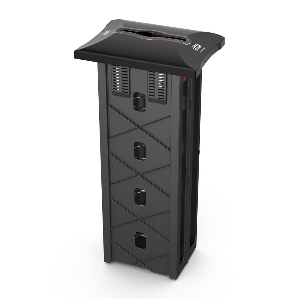 imageTork Xpressnap InCounter Napkin Dispenser Black N4 Signature Range 215quot x 99quot x 7quot 6032200