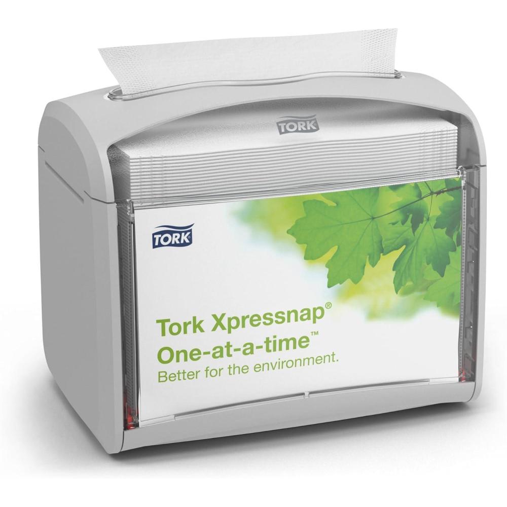 imageTork Xpressnap Napkin Dispenser Black N4 Compatible Signature Range 4Pack 6232100W 79 H 67 D 56