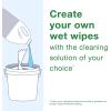 imageEverwipe by Tork ChemReady Wiping Rolls Make Your Own Wet Wipes 6 x 180 wipes 192840 026180