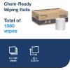 imageEverwipe by Tork ChemReady Wiping Rolls Make Your Own Wet Wipes 6 x 180 wipes 192840 026180