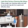 imageEverwipe by Tork LightDuty Surface Cleaning Wet Wipe Jumbo Rolls White W12 Cleans and Deodorizes 2 x 2500 wipes 192816