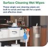 imageEverwipe by Tork Surface Cleaning Wet Wipe W12 Jumbo Rolls White Cleans and Deodorizes 4 x 900 wipes 192830 11100