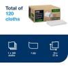 imageTork 2In1 Scouring and Cleaning Towels White Reusable and Ideal for Stainless Steel Surfaces 1 Pack x 120 Sheets 192815120 Sheets
