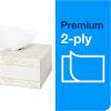 imageTork Advanced Facial Tissue White Soft Gentle 2Ply F1 Dispenser Compatible 30 Boxes x 100 Tissues TF6810Flat Box